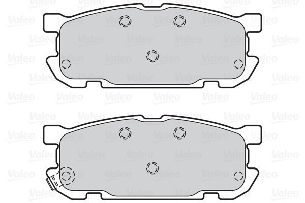 Valeo Remblokset 601574