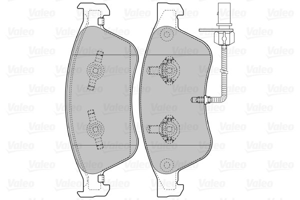 Valeo Remblokset 598845