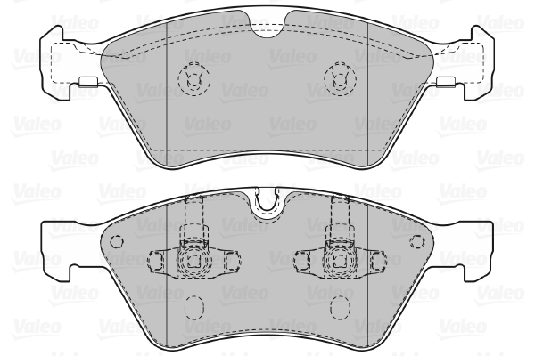Valeo Remblokset 598728