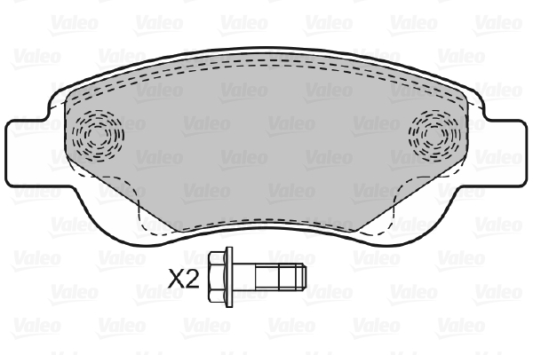 Valeo Remblokset 598718