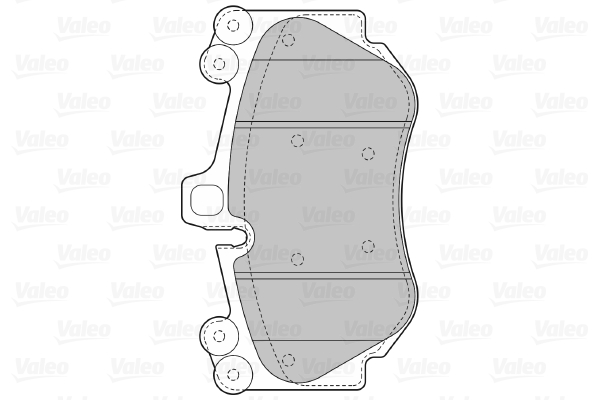 Remblokset Valeo 598709