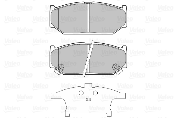 Valeo Remblokset 601309