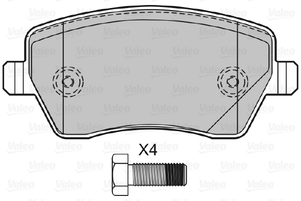 Valeo Remblokset 601641