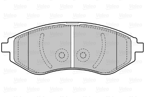 Valeo Remblokset 598644