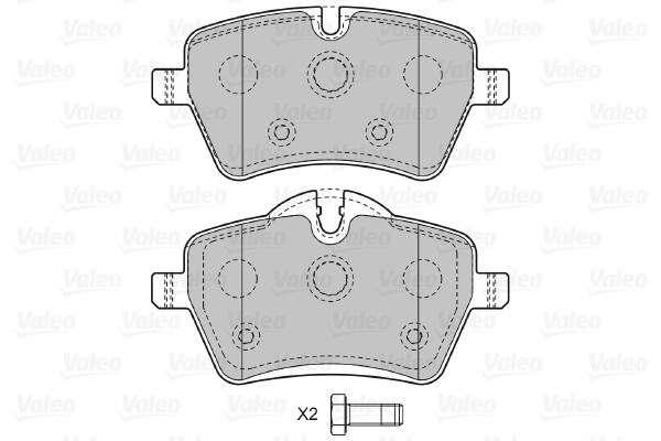 Valeo Remblokset 598925