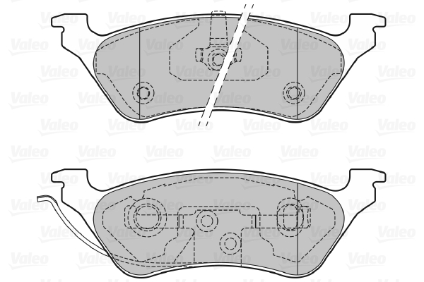 Valeo Remblokset 598755