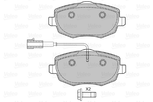 Valeo Remblokset 601031