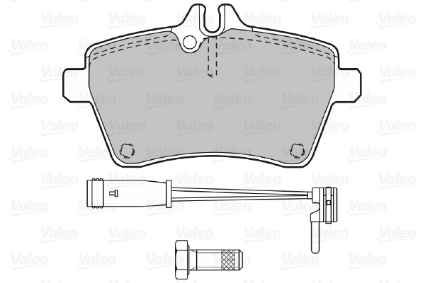 Valeo Remblokset 598704