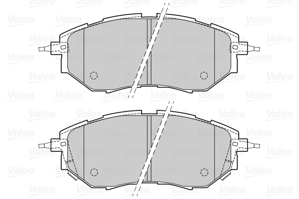 Valeo Remblokset 601580