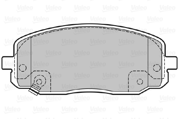 Valeo Remblokset 598707
