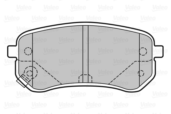 Valeo Remblokset 598706