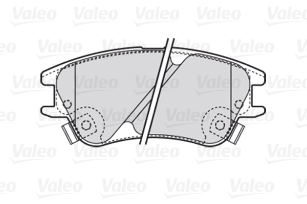 Valeo Remblokset 301708