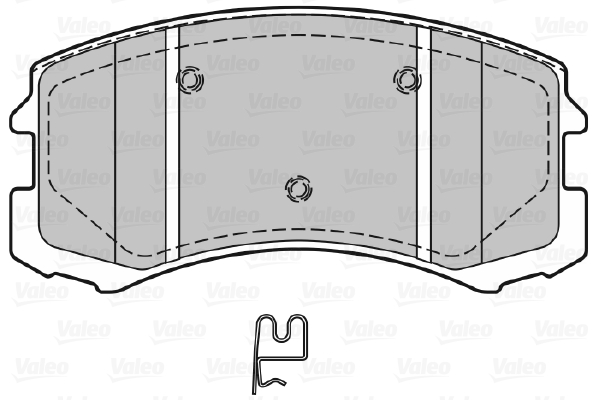 Valeo Remblokset 598864