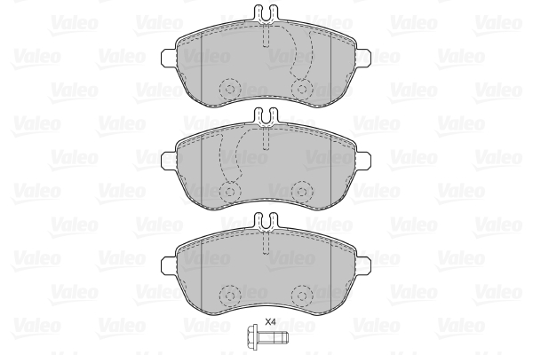 Valeo Remblokset 598963
