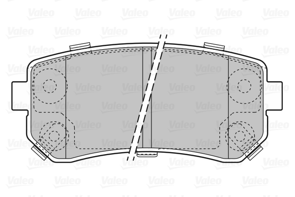 Valeo Remblokset 598867