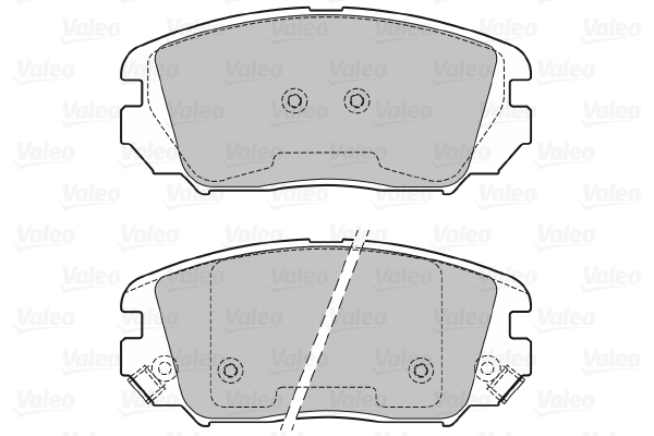 Valeo Remblokset 601348