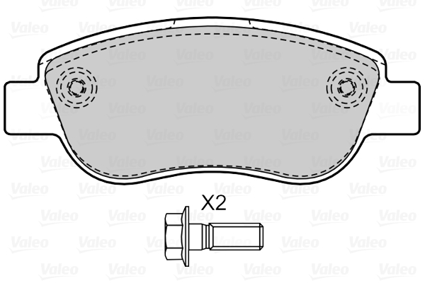 Valeo Remblokset 601531
