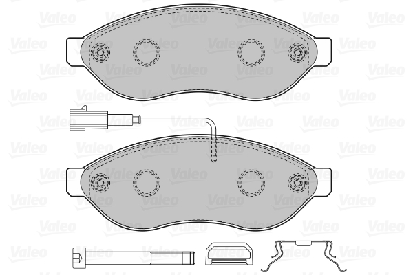 Valeo Remblokset 598891