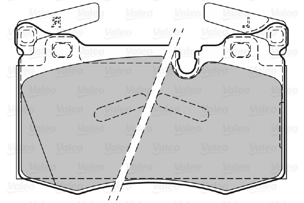 Valeo Remblokset 601140