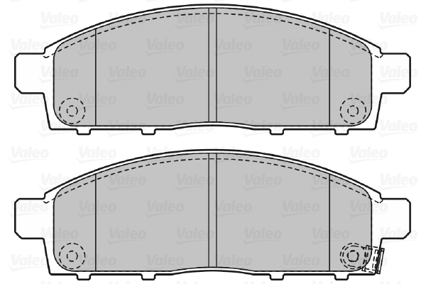 Valeo Remblokset 598893