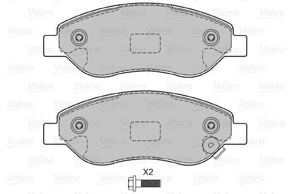 Valeo Remblokset 601380