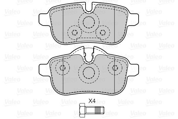 Valeo Remblokset 601534