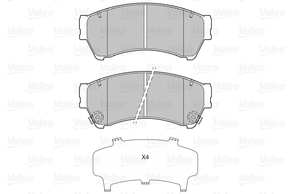 Valeo Remblokset 601065