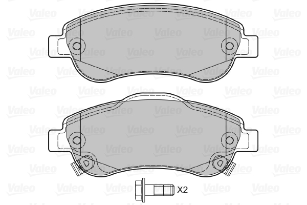 Valeo Remblokset 598901