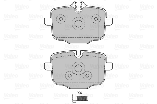 Valeo Remblokset 601369