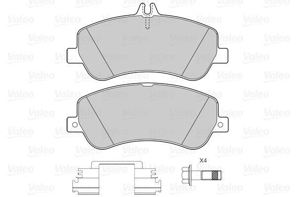 Valeo Remblokset 601389