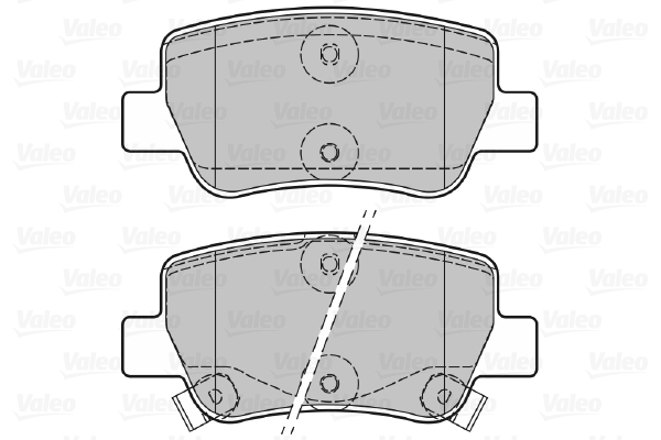 Valeo Remblokset 601057