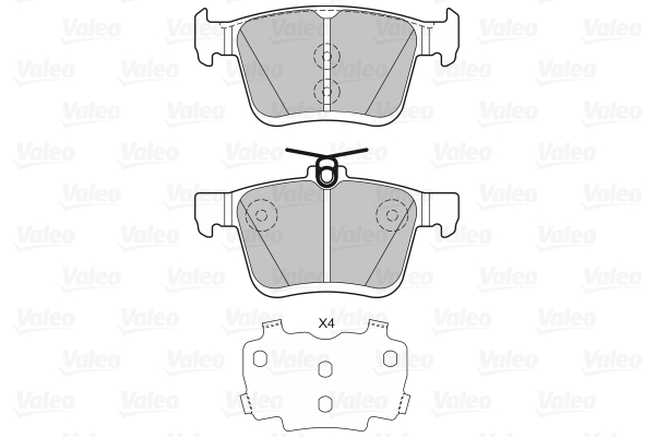 Valeo Remblokset 601329