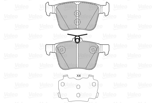 Valeo Remblokset 601425