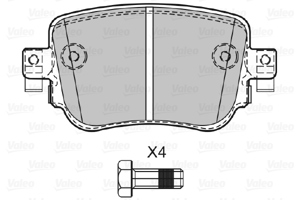 Valeo Remblokset 601423
