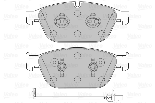 Valeo Remblokset 601282