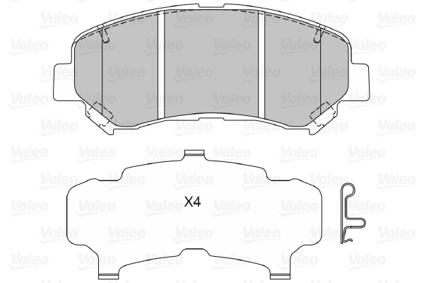 Valeo Remblokset 601067