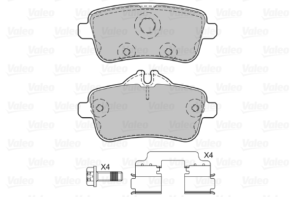 Valeo Remblokset 601341