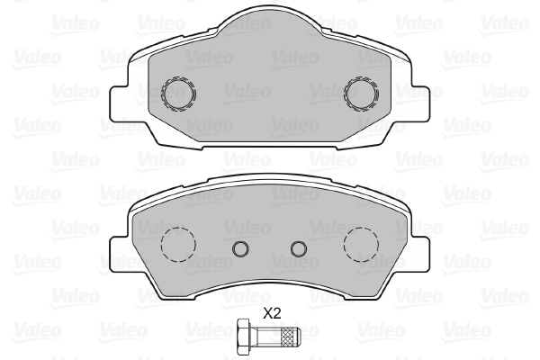 Valeo Remblokset 601371