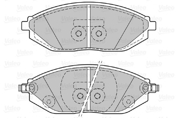 Valeo Remblokset 601291