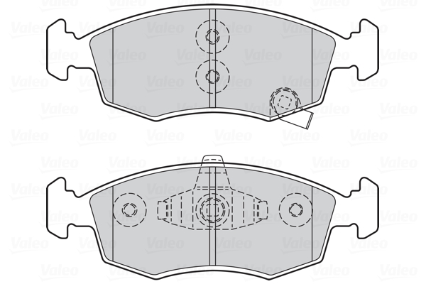 Valeo Remblokset 301045