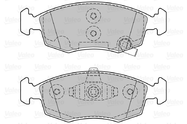 Valeo Remblokset 601297