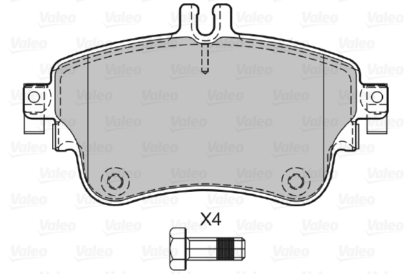 Valeo Remblokset 601317