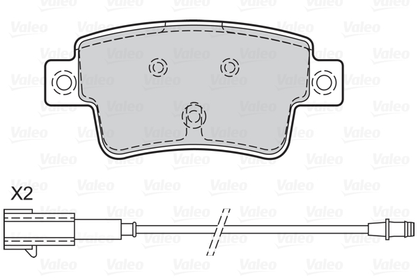 Valeo Remblokset 302127