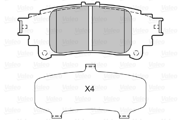 Valeo Remblokset 601312