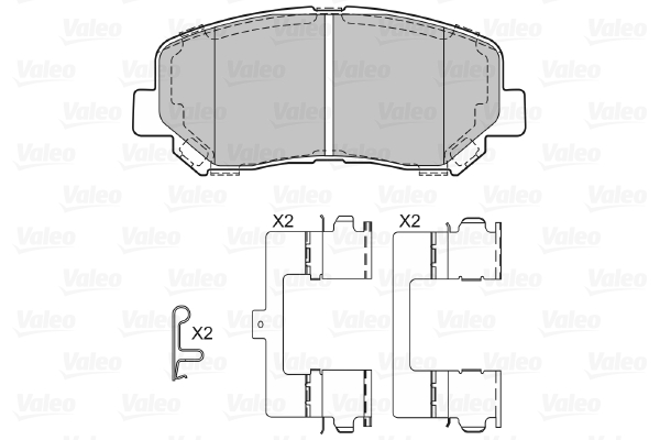 Valeo Remblokset 601330