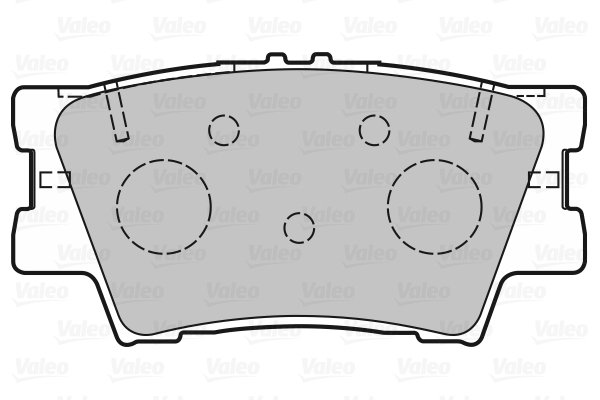 Remblokset Valeo 601366