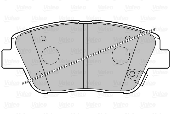 Valeo Remblokset 601374