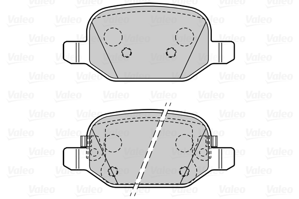 Valeo Remblokset 601550