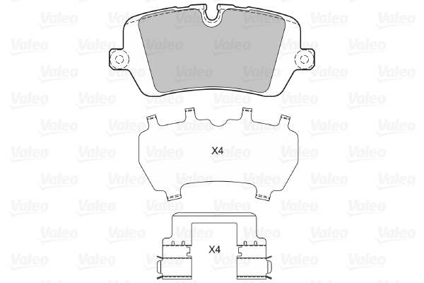 Valeo Remblokset 601360