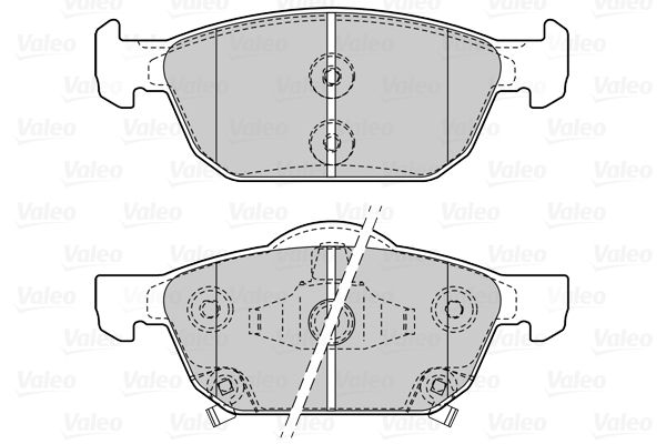 Valeo Remblokset 601508